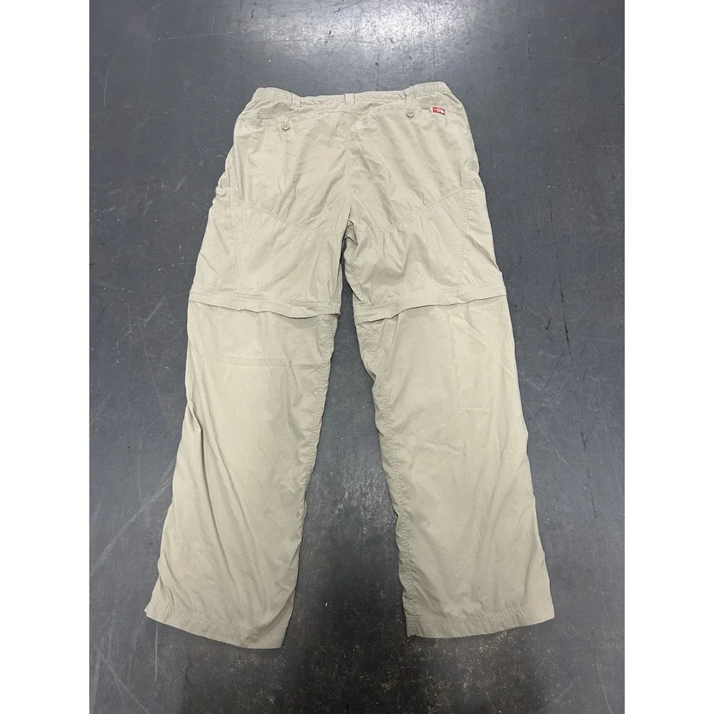 The‎ North Face Mens Convertible Hiking Pants Khaki Size Large Nylon Gorp Core